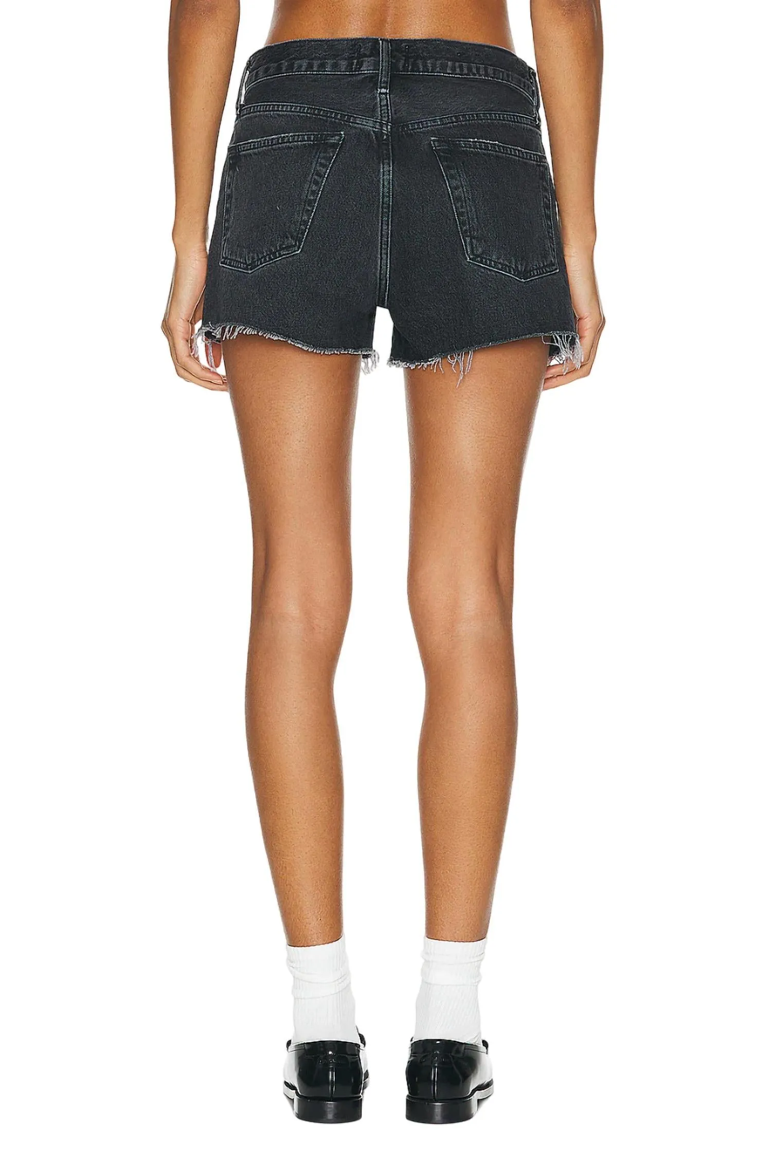 Agolde - Raw-Cut Hem Shorts