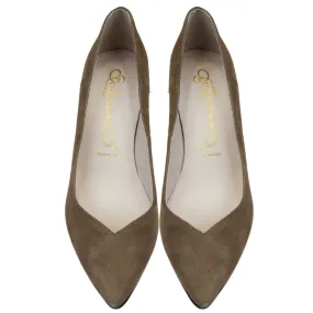 Bailarinas SCILLA CUE Camel Suede Classic Pump