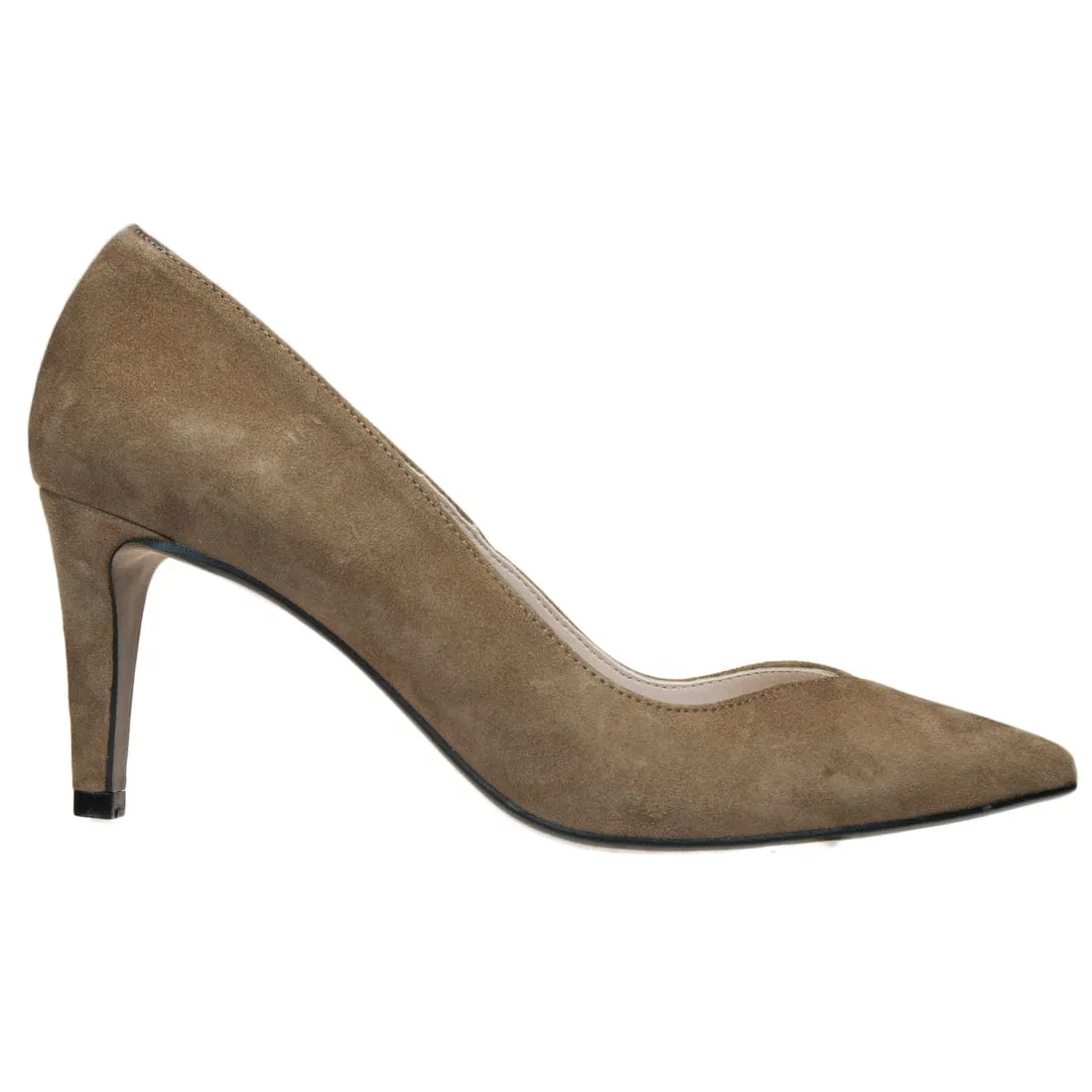 Bailarinas SCILLA CUE Camel Suede Classic Pump