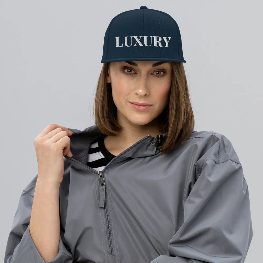 Black Mogul Luxury Snapback Hat