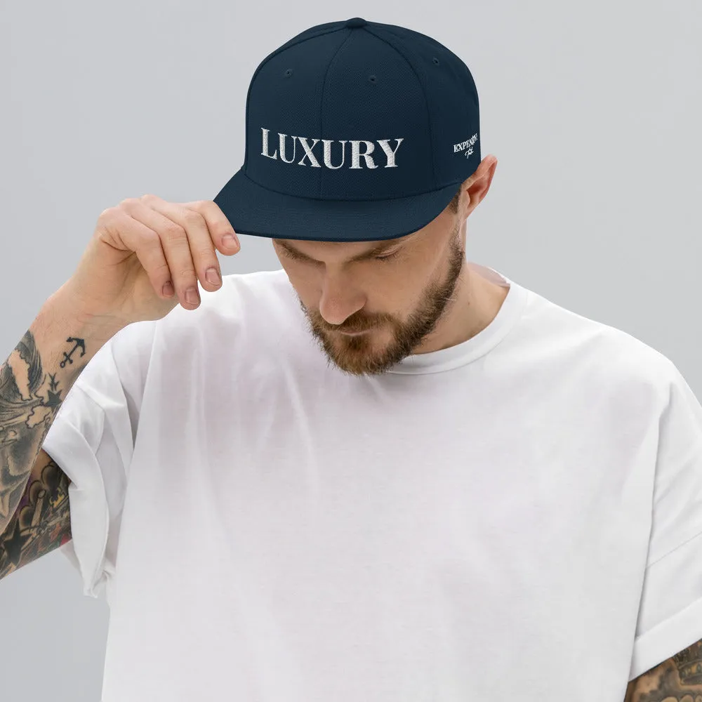 Black Mogul Luxury Snapback Hat