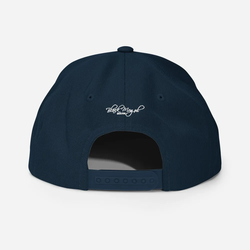 Black Mogul Luxury Snapback Hat