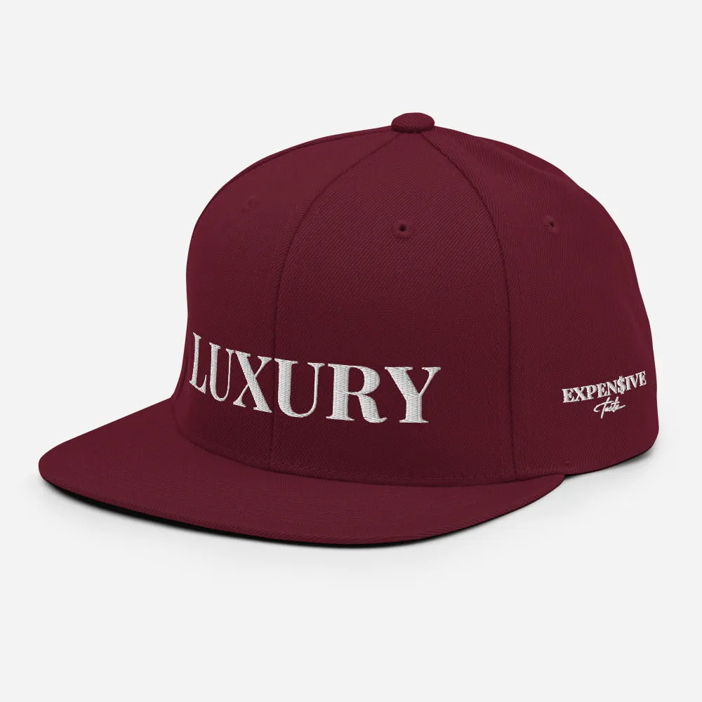 Black Mogul Luxury Snapback Hat