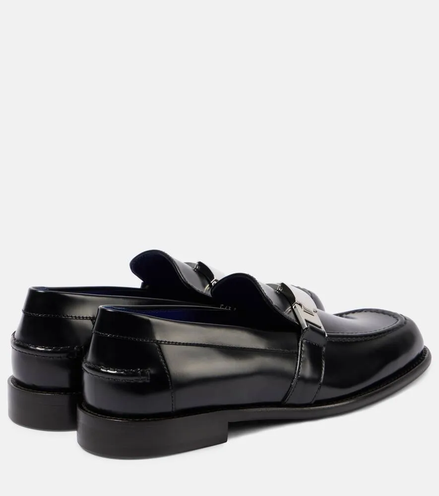 Burberry Tower leather loafers