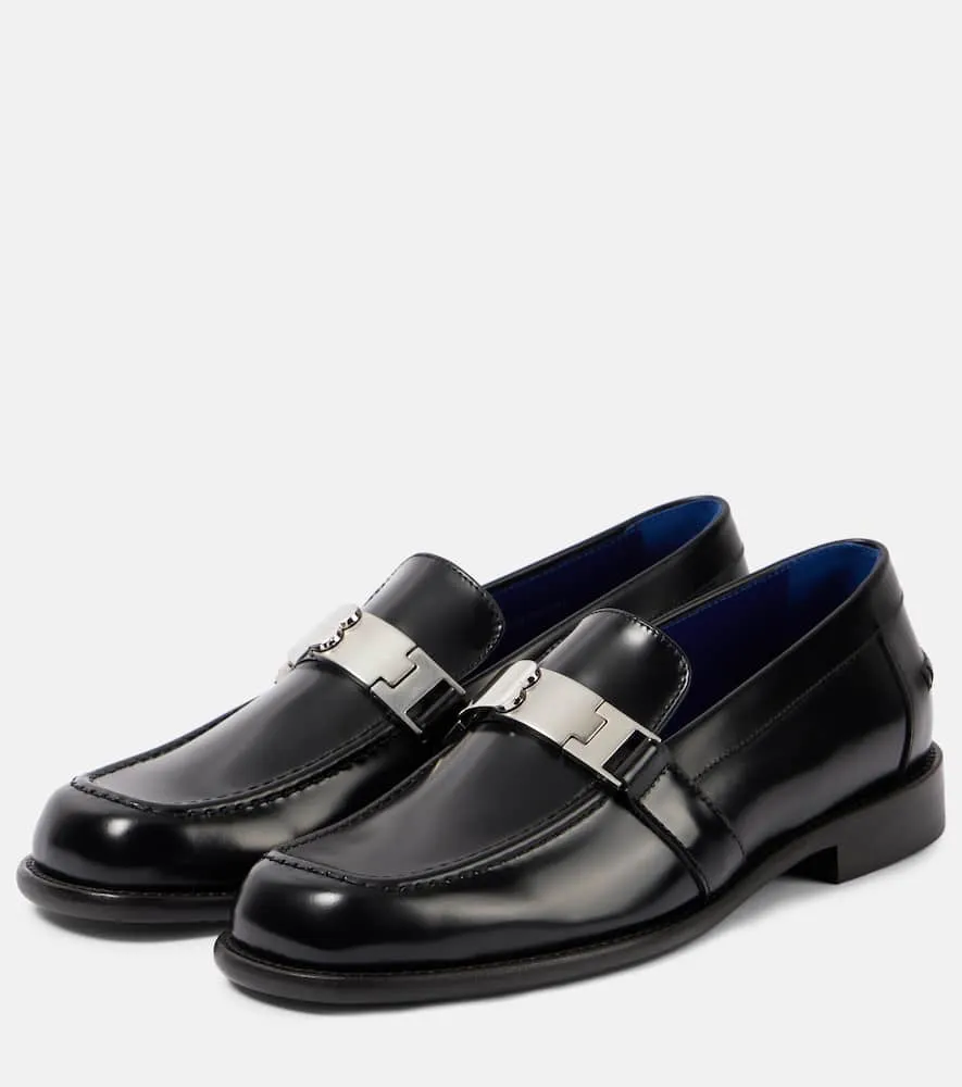 Burberry Tower leather loafers