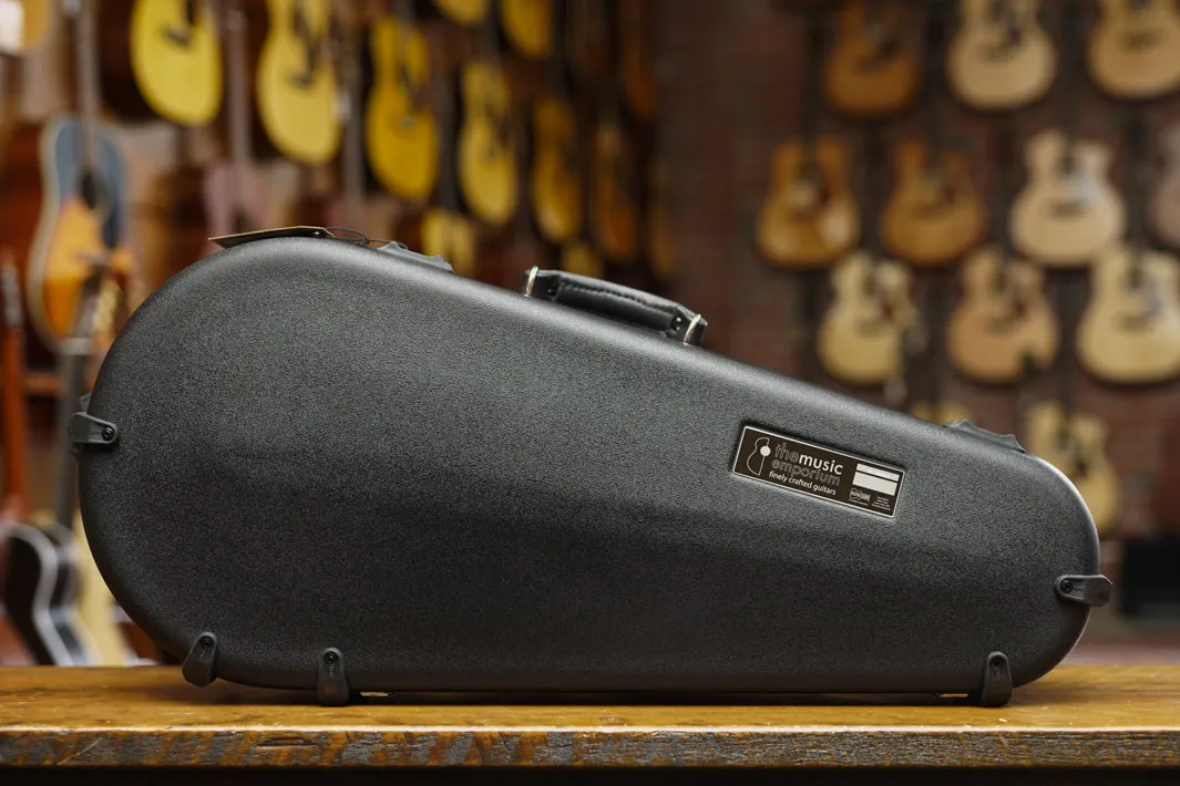 Calton Mandolin Black / Burgundy Interior