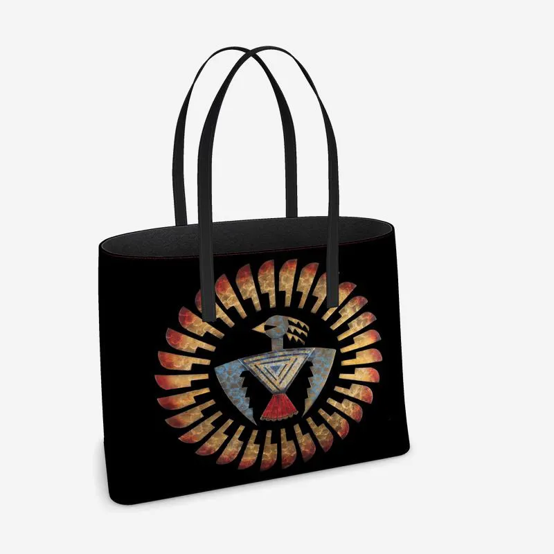Circumspect Leather Tote - Textured