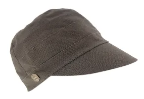 Dolce & Gabbana Grey Solid Signature Stylish Military Inspired  Cap