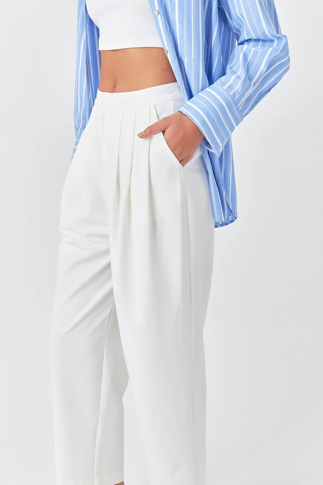 Grey Lab - High Waist Balloon Trousers