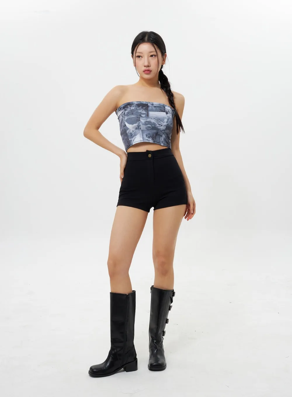 High Waist Shorts IY311