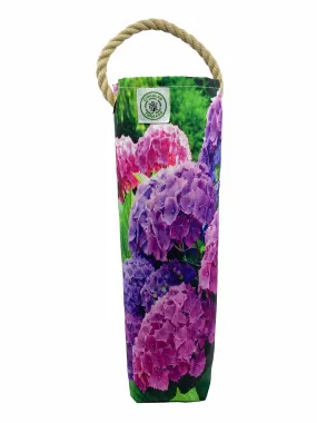 Hydrangea Recycled Wine Tote