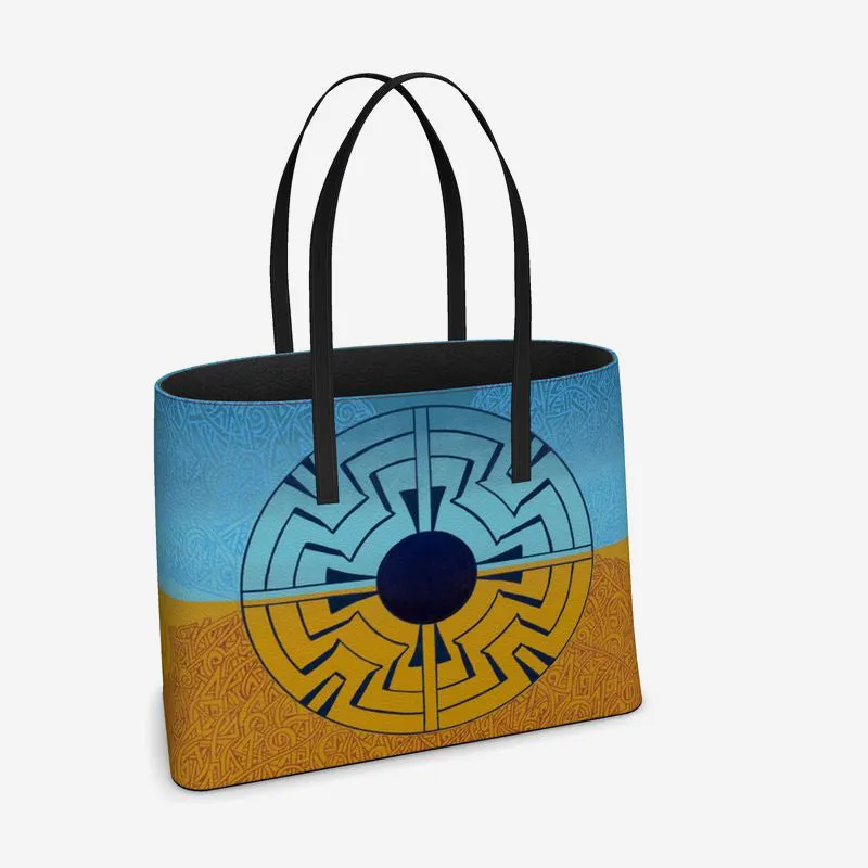 Right To Be Leather Tote (Textured)