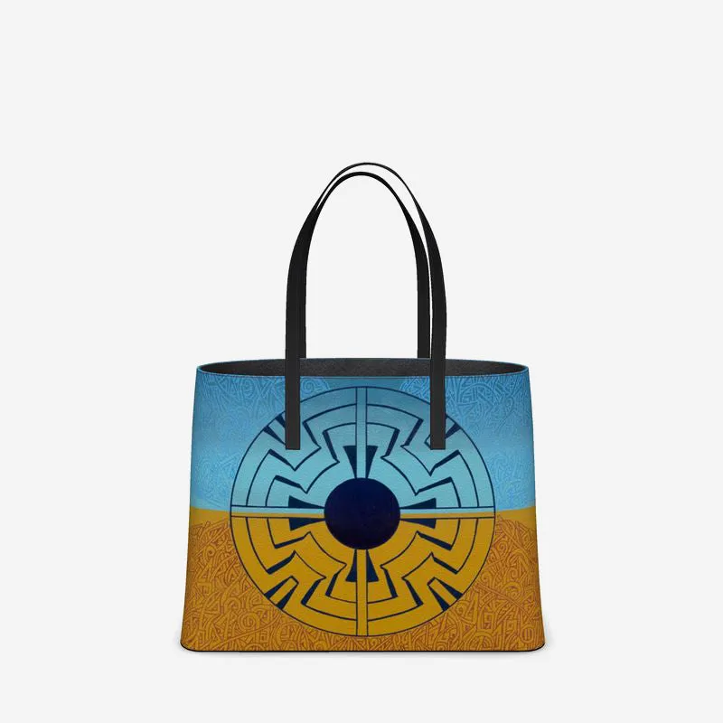 Right To Be Leather Tote (Textured)