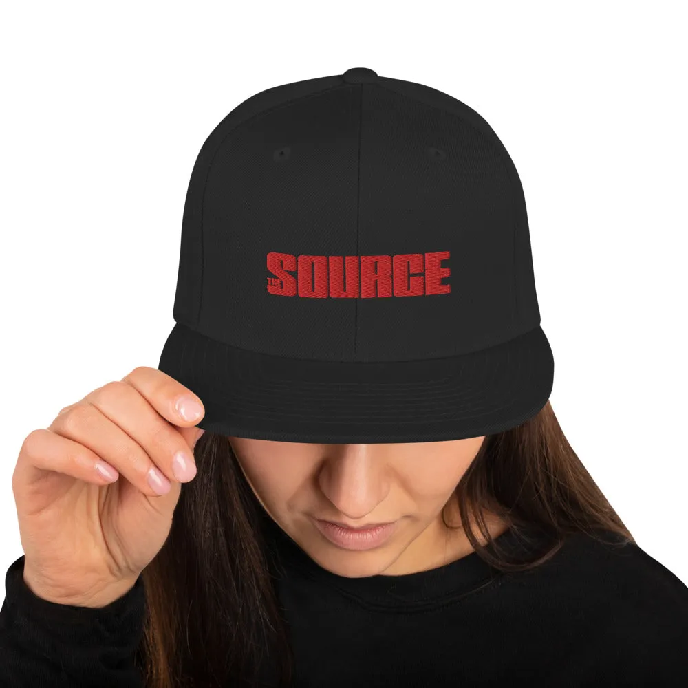 The Source Logo Snapback Hat